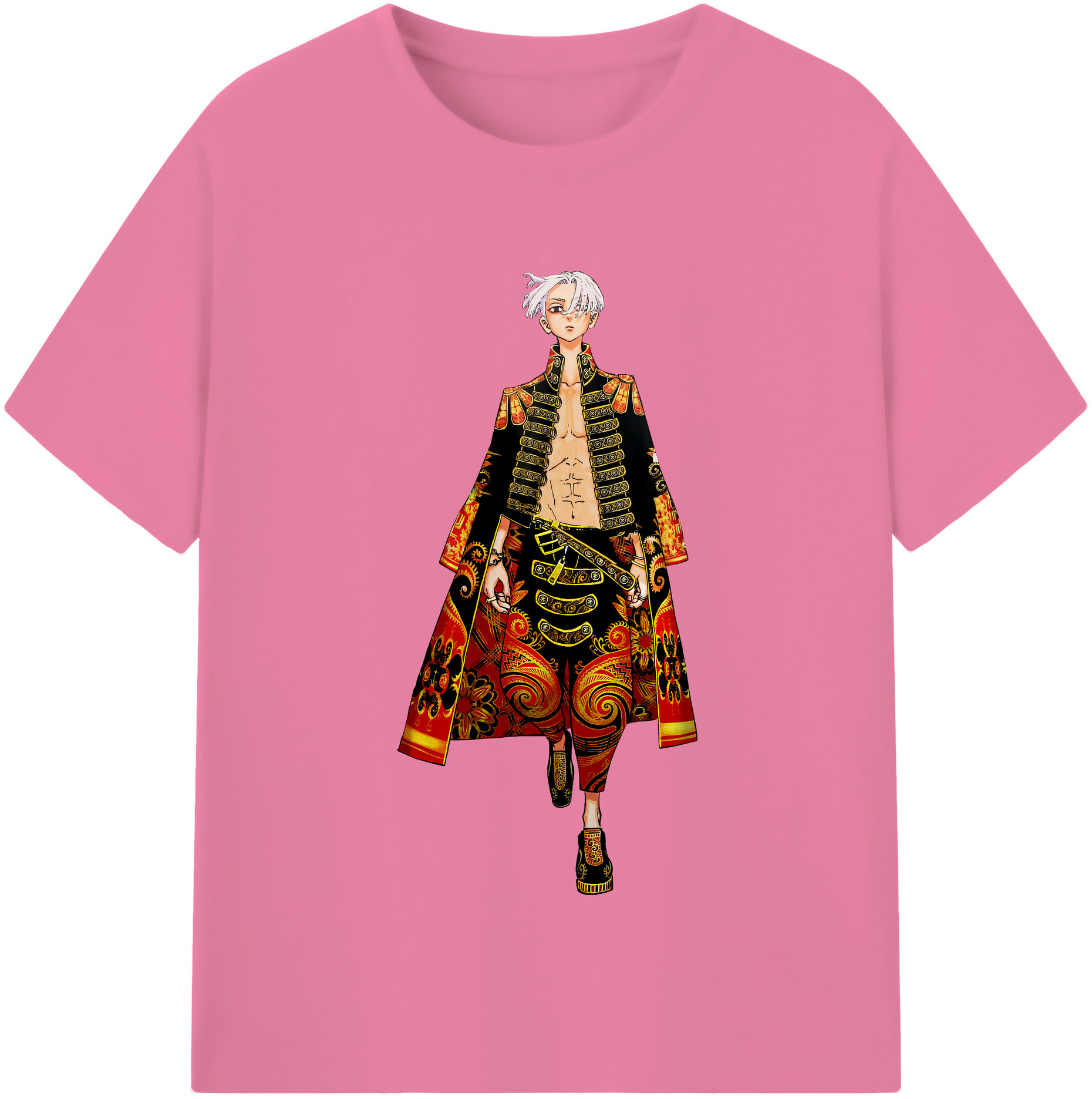 （画像用） 東京リベンジャーズ Tokyo Revengers 綿100％半袖Tシャツ（フロントプリント）